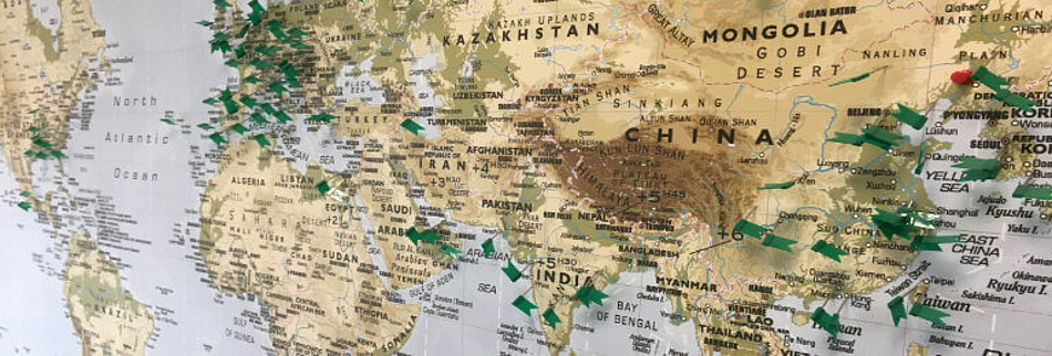 Weltweite Arbeitsorte bei sigma3D