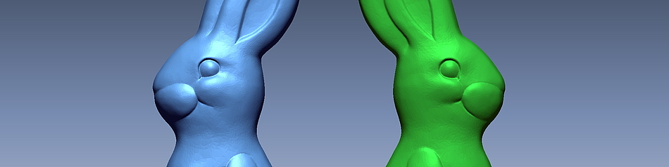 CAD-Modell vom Osterhasen